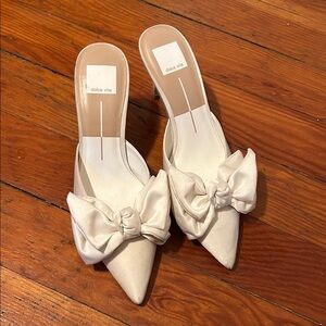 Dolce Vita KAYLI White Satin Heel